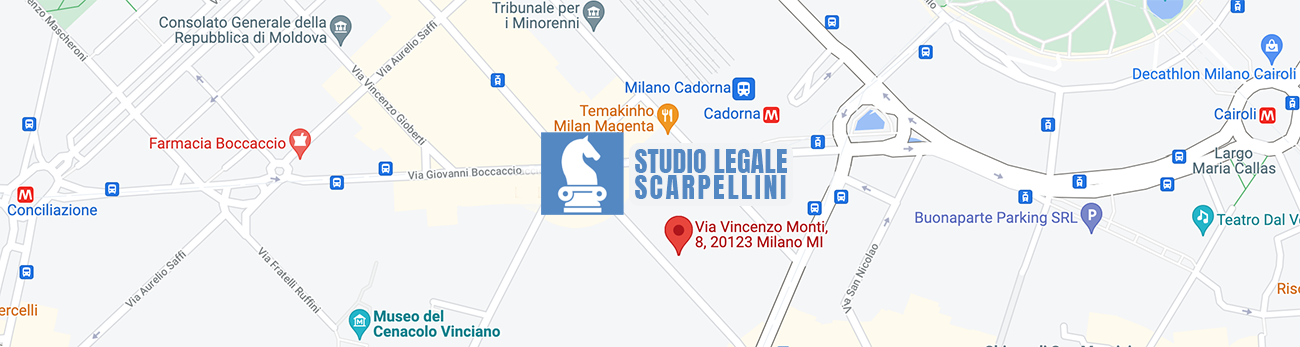 Studio Legale Scarpellini - Avvocato incidente stradale - Via Vincenzo Monti, 8 Milano